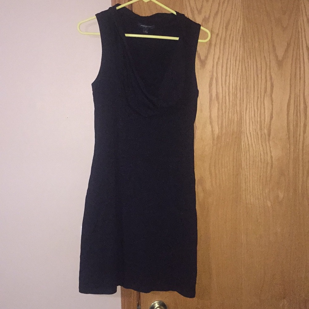 Sleeveless little black dress